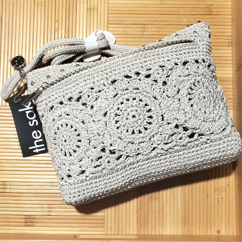 The SakWomen's Lumi Crochet Crossbody Bag - Picture 4 of 14